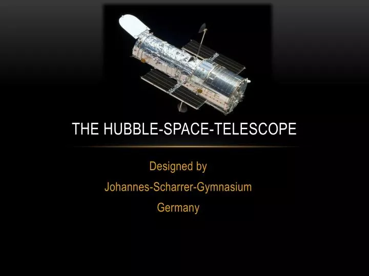the hubble space telescope