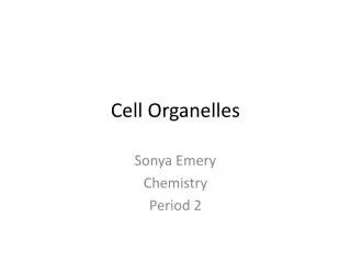 Cell Organelles