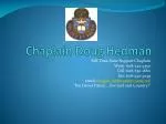 Chaplain Doug Hedman - slide 1