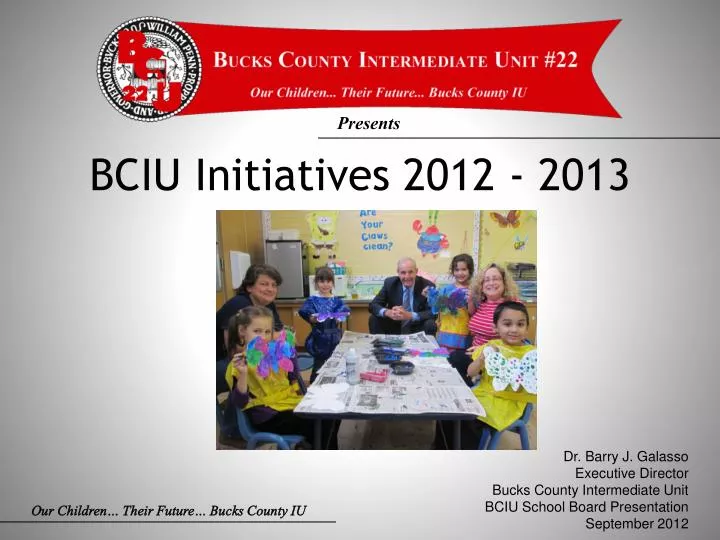 bciu initiatives 2012 2013