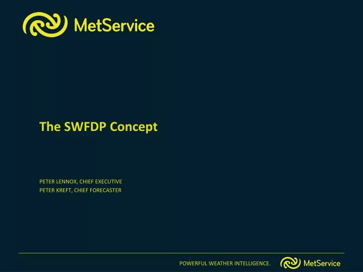the swfdp concept