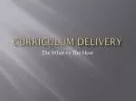 Curriculum delivery - slide 1