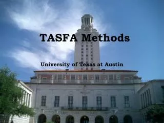 TASFA Methods