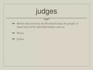 judges