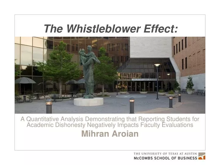 the whistleblower effect