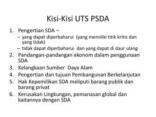 kisi kisi uts psda