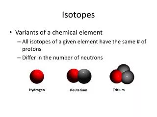 Isotopes