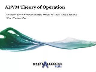 ADVM Theory of Operation