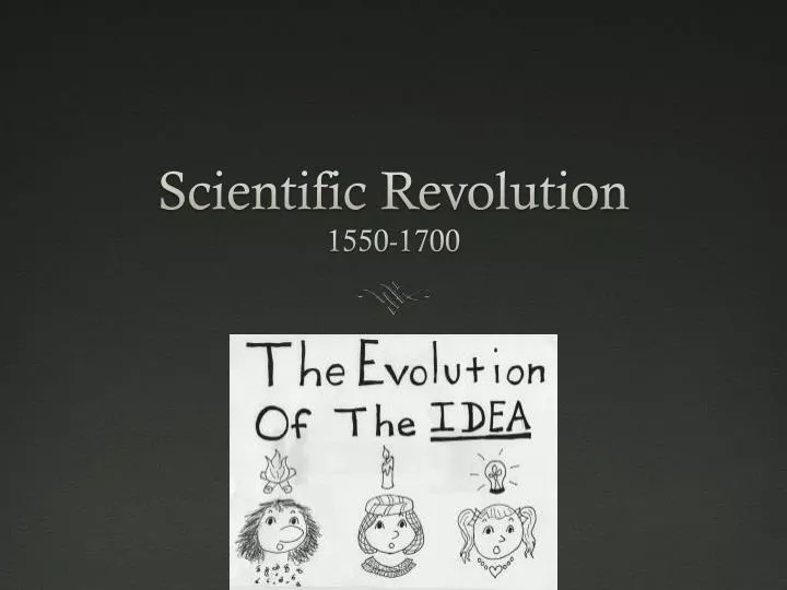 scientific revolution 1550 1700