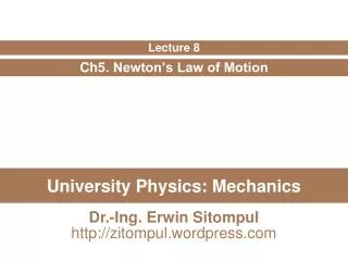 University Physics: Mechanics