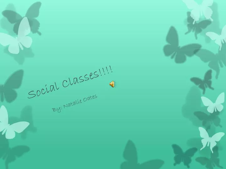 social classes