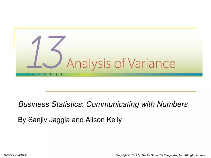 business statistics communicating with numbers by sanjiv jaggia and alison kelly