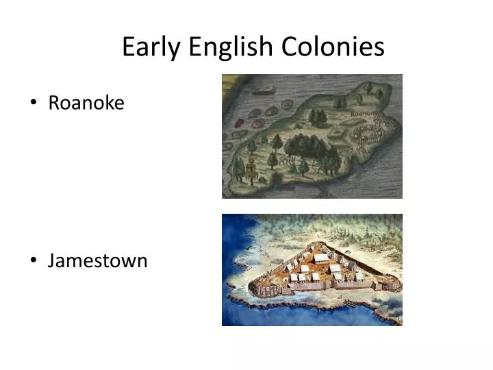 early english colonies