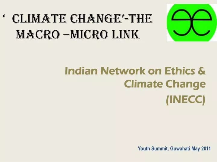 climate change the macro micro link