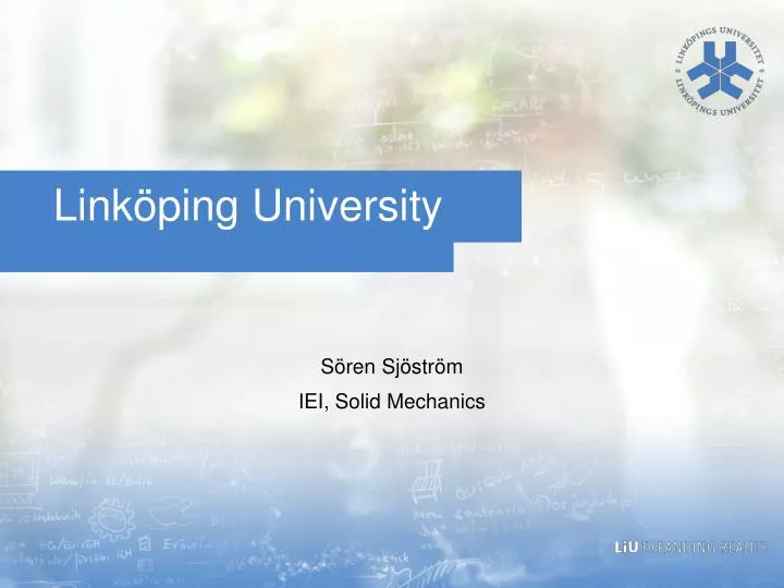 link ping university