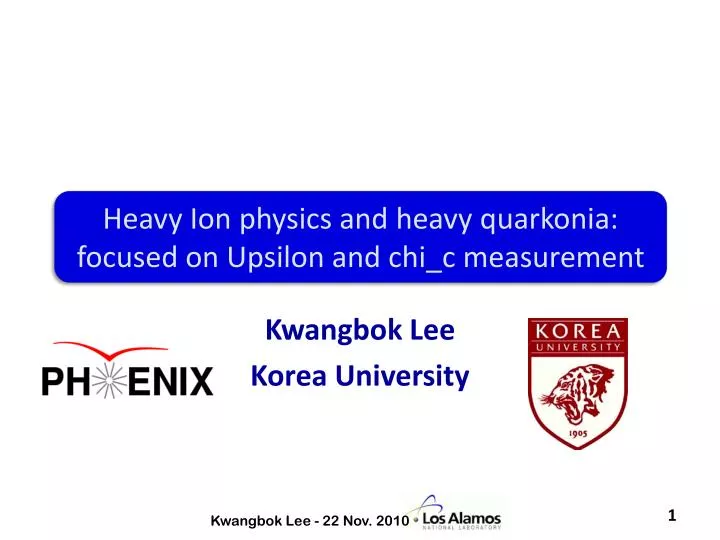 kwangbok lee korea university