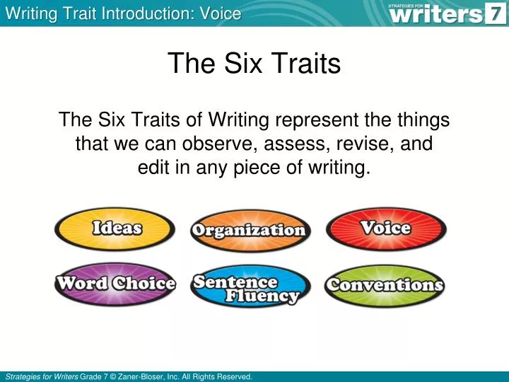 the six traits