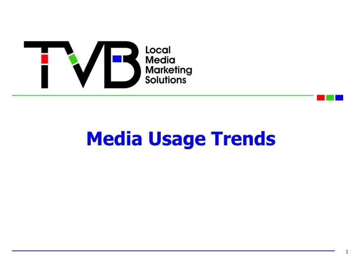 media usage trends