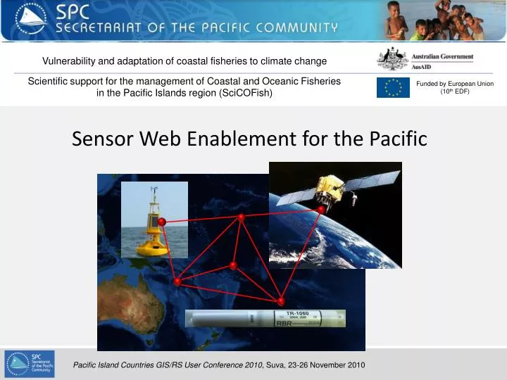 sensor web enablement for the pacific