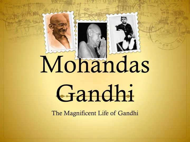 mohandas gandhi