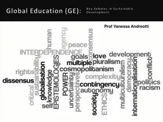 Global Education (GE):