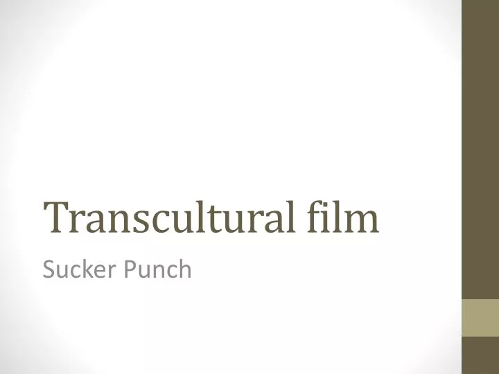 transcultural film