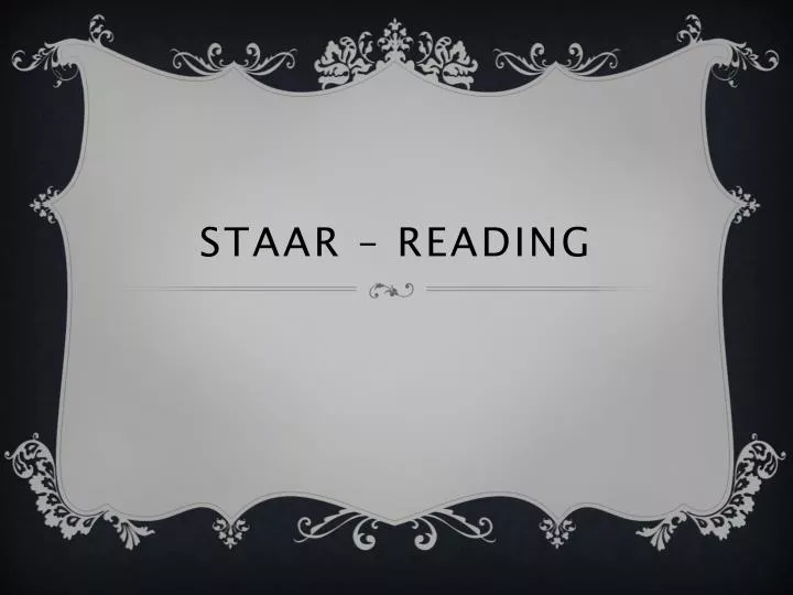 staar reading