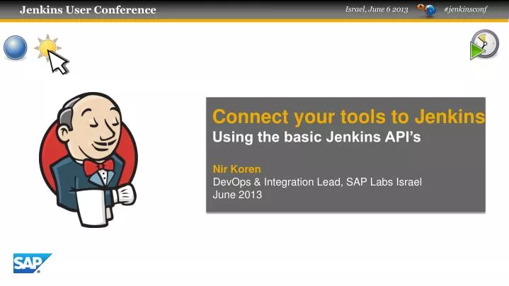 connect your tools to jenkins using the basic jenkins api s