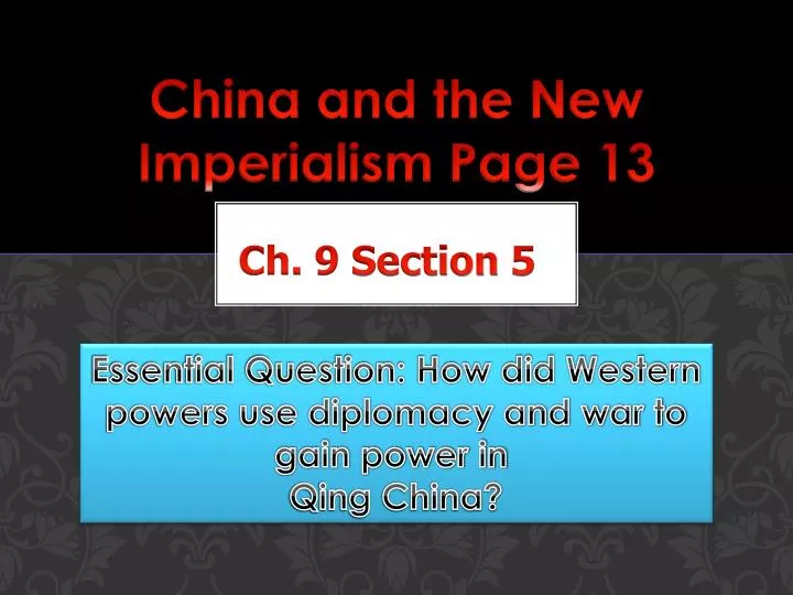 china and the new imperialism page 13