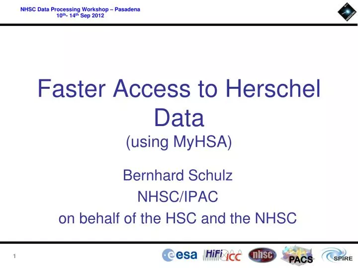 faster access to herschel data using myhsa