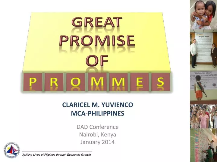 claricel m yuvienco mca philippines dad conference nairobi kenya january 2014