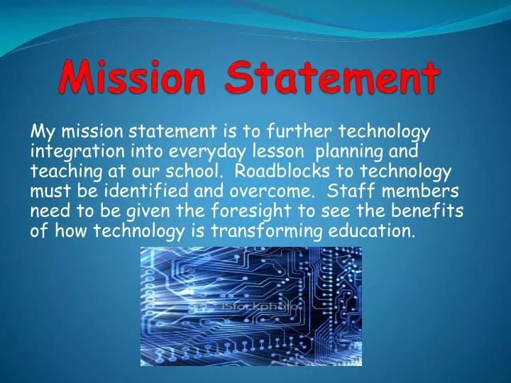 mission statement