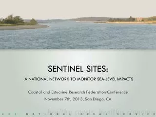 Sentinel Sites: A National Network to Monitor Sea-level impacts