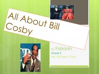 All About Bill Cosby