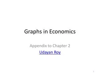 Graphs in Economics