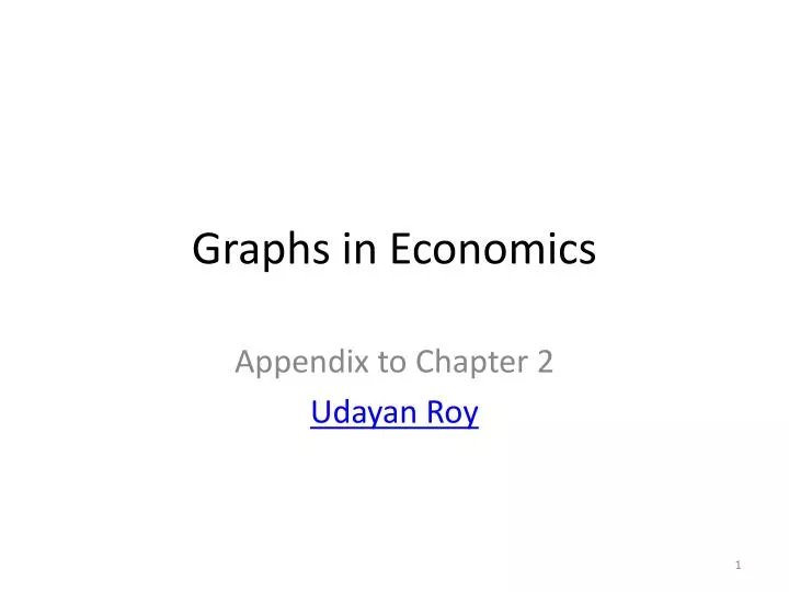 graphs in economics
