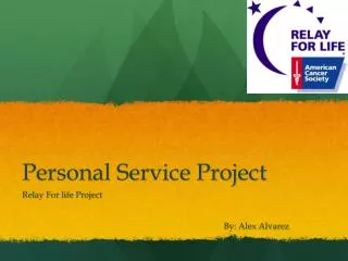 Personal Service Project