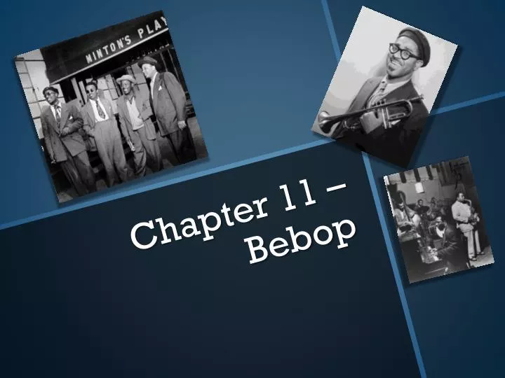 chapter 11 bebop