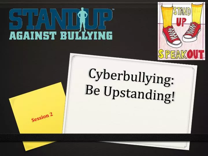 cyberbullying be upstanding