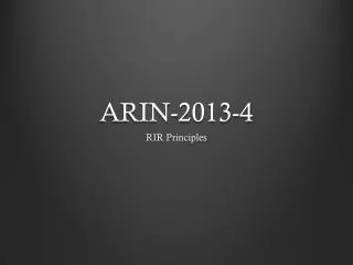 ARIN-2013-4