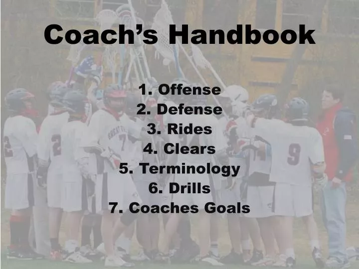 coach s handbook