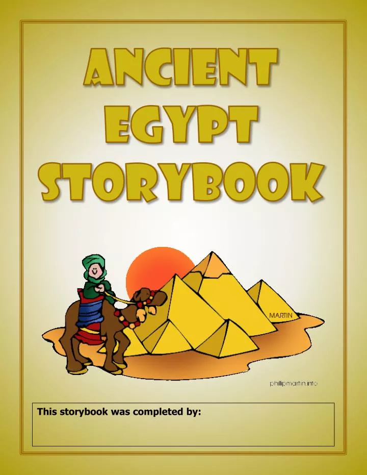 ancient egypt storybook