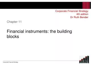 Chapter 11 Financial instruments: the building blocks