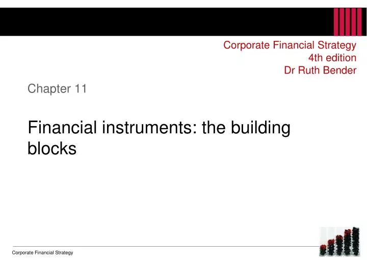 chapter 11 financial instruments the building blocks