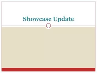 Showcase Update