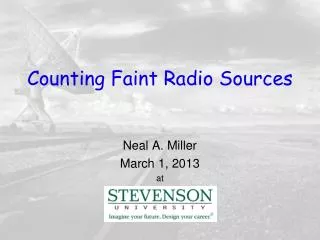 Counting Faint Radio Sources