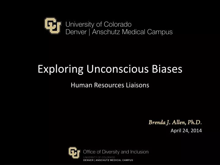exploring unconscious biases human resources liaisons