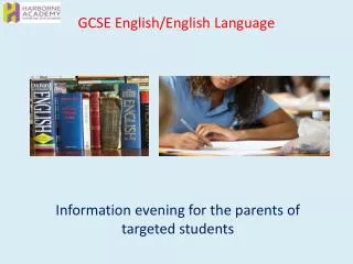 GCSE English/English Language