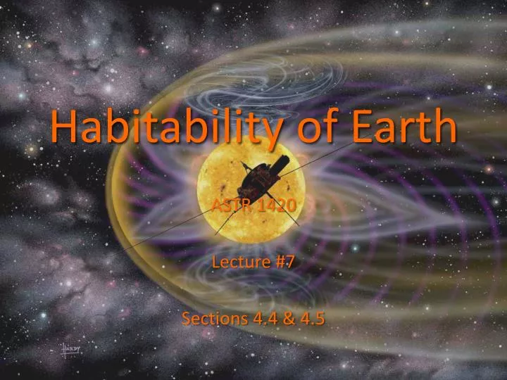 habitability of earth