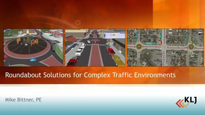 roundabout solutions for complex traffic environments